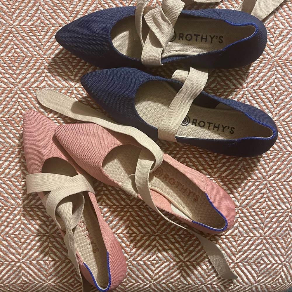 2 pairs Rothy’s